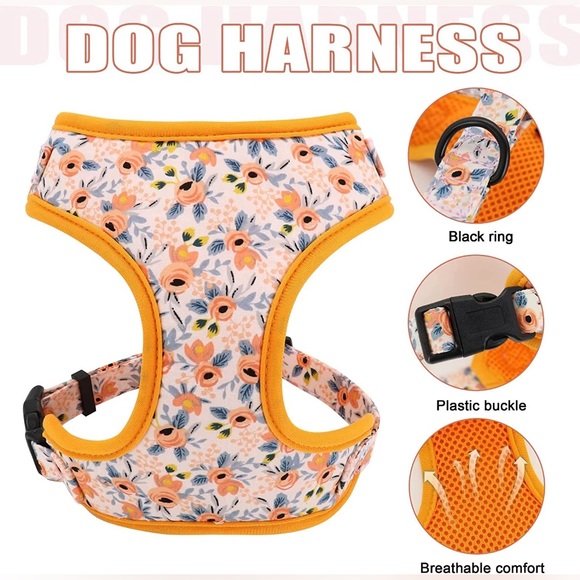 Beirui Cute Girl Dog Collars, Harnesses & Leashes Set - Size XS - Picture 7 of 10